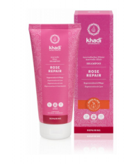 Khadi šampón RUŽA - reparačný a hydratačný